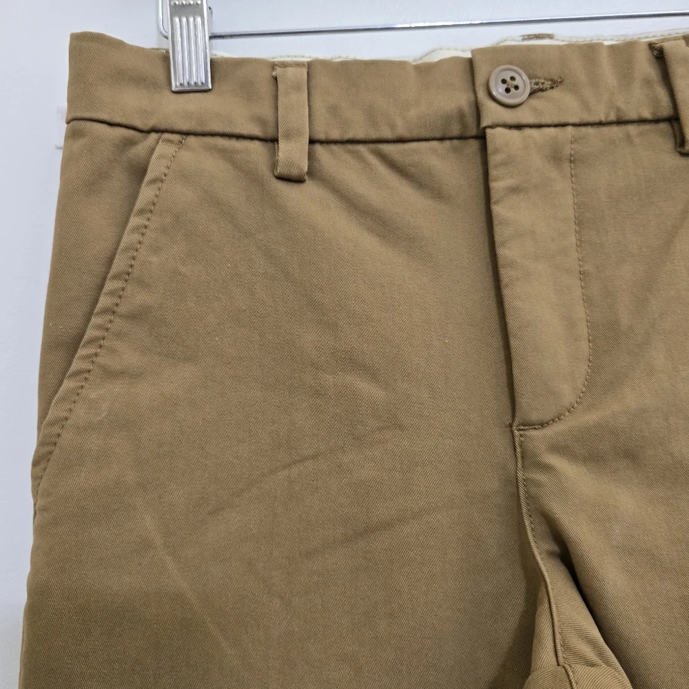 nwt GAP boys size‎ 18 Tech Skinny Pants Adjustable Waist Flat Front Tan